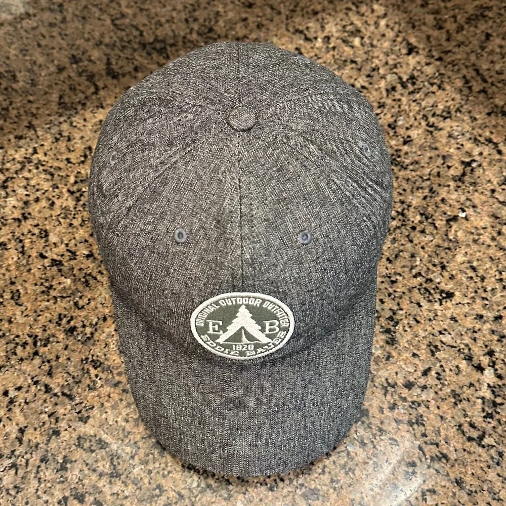 Eddie Bauer Hat Baseball Cap Men's One‎ Size Adjustable Heather Gray Cotton